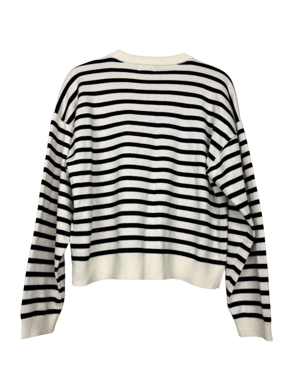 J Crew Wool Blend Pullover Striped Sweater - Picture 3 of 5